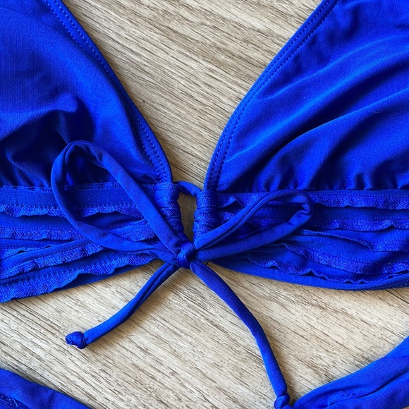 Robin Piccone Royal Blue Bikini - Picture 3 of 4